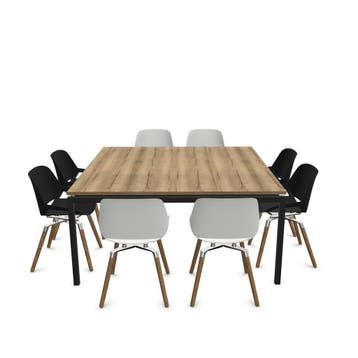 Arca vergadertafel, 160x160cm, Overige plaatsen, Ophalen of Verzenden, Nieuw in verpakking, Stoel