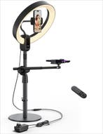 LED Ringlicht 24W | Aluminium | Laatste Stuk!, Ophalen of Verzenden, Gebruikt, Lamp of Flitsset