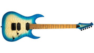 Spira Guitars S-500 QAB Trans Aqua Blue, Verzenden, Nieuw