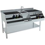 Cocktail Bar station 1600 | 81,2kg | RVS | Speedrail | 16..., Verzenden, Nieuw in verpakking
