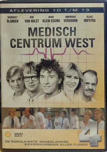 Medisch centrum west 4 afl 10 -13 (dvd tweedehands film), Ophalen of Verzenden, Zo goed als nieuw
