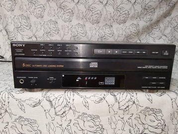 Sony - CDP-C325M 5-Disc Carousel Compact Cd-speler, Nieuw