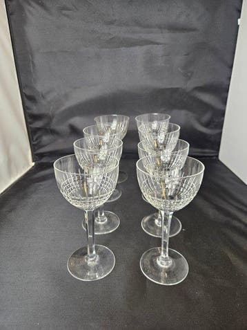 Baccarat - Drinkset (8) - Kristal - Dessertwijn/Port/Scherry, Antiek en Kunst