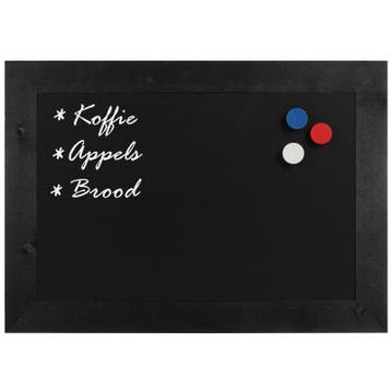 Krijtbord Magnetisch Hout Zwart 40x50 cm, Hobby en Vrije tijd, Tekenen, Nieuw