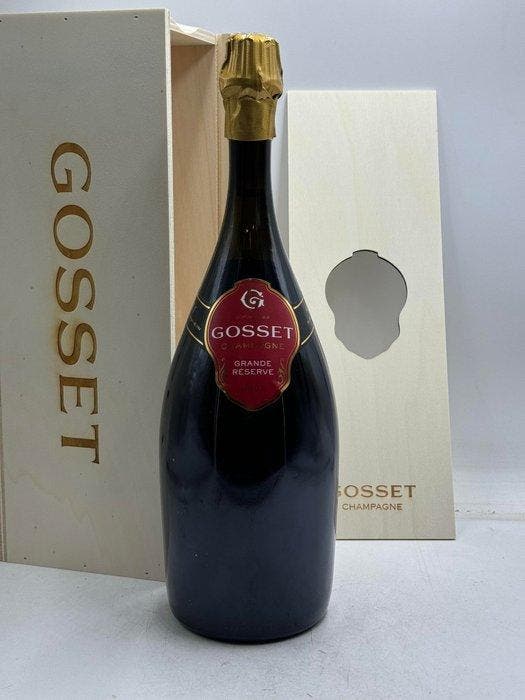 Gosset, Champagne Gosset Grande Reserve - Champagne Brut - 1, Verzamelen, Wijnen