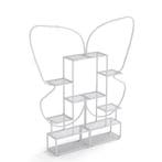 LIVSK 6-laags Metalen Plantenrekset - 2 Standaards - Vlinder, Tuin en Terras, Verzenden, Nieuw