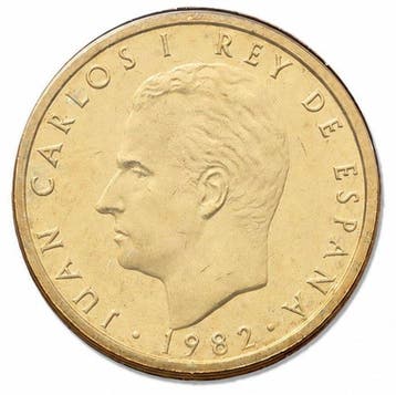 Spanje. Juan Carlos I. 100 Pesetas 1982 - Prueba FNMT