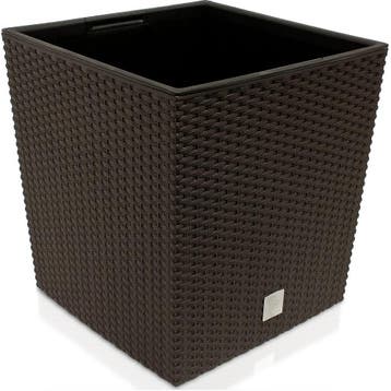 Wicker Blumentopf  Rato Low Umbra 39x39x40,5cm (Tuinieren), Verzenden, Nieuw