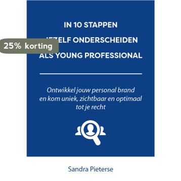 In 10 stappen -  In 10 stappen jezelf onderscheiden als, Verzenden, Zo goed als nieuw, Sandra Pieterse