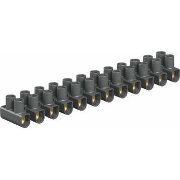 OBO Bettermann Kroonklemstroken 12-polig 6mm² 20Amp Zwart, Ophalen of Verzenden, Nieuw