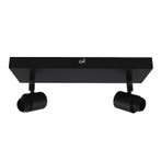 Aluminium plafondfitting zwart, Rika, Ophalen of Verzenden, Nieuw, Metaal, Basis