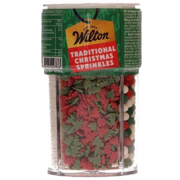 Wilton 4-in-1 Sprinkle Mix Traditionele Kerst, Verzenden, Nieuw