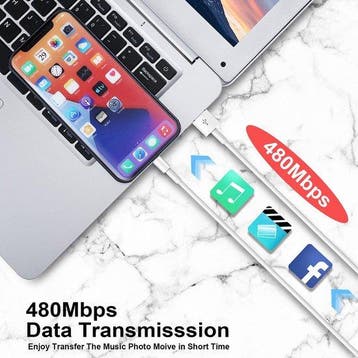Lightning kabel – Geschikt voor iPhone/iPad/AirPods – USB-A, Ophalen of Verzenden, Nieuw