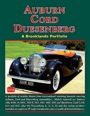 Auburn Cord Duesenberg, A Brooklands Portfolio, Algemeen, Verzenden, Nieuw, Brooklands Books