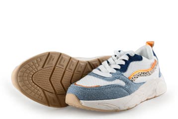 Poelman Sneakers in maat 37 Blauw, Poelman, Verzenden, Blauw, Sneakers of Gympen