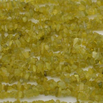 Per lange streng Jade split chips kralen lengte c.a. 86 c..., Ophalen of Verzenden, Nieuw, Kraal