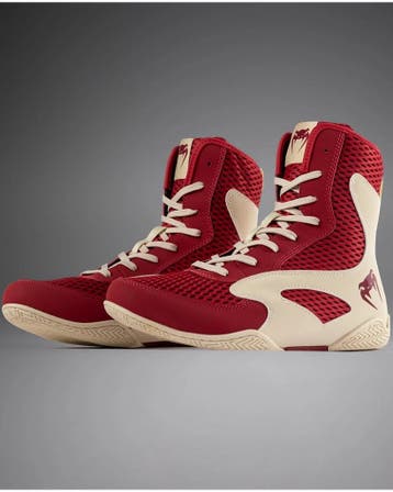 Venum Contender Boksschoenen - Ruby Rood Ivory, Ophalen of Verzenden, Nieuw