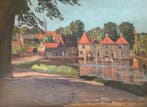 Cor Cornelis Visser (1903-1982) - De taanplaats in Spaarndam