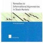 Boek Remedies to Informational Asymmetries in Stock Markets, Verzenden, Zo goed als nieuw