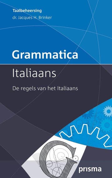 9789000323999 Grammatica Italiaans | Tweedehands, Boeken, Verzenden, Zo goed als nieuw, Jacques H Brinker