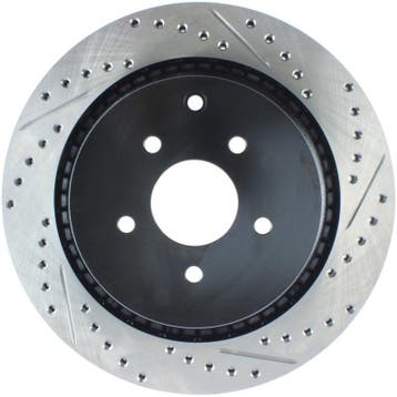 StopTech 09 Infiniti FX50 SportStop Slotted & Drilled Rear, Ophalen of Verzenden, Nieuw