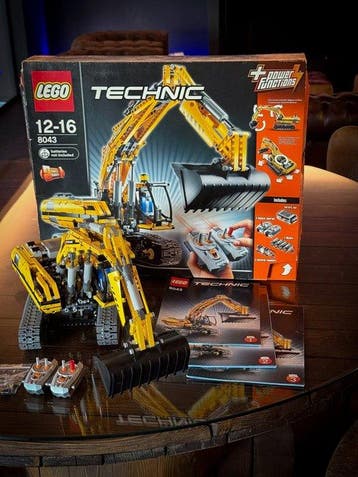 Lego Set - 8043 - Technic - Lego 8043 - Escavatore, Nieuw