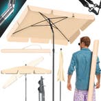 Stokparasol - Parasol - 125x205 cm - Tuinparasol - Beige - K, Verzenden, Zo goed als nieuw