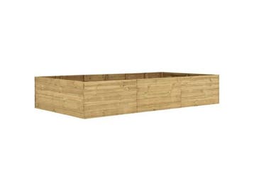 Veiling - VidaXL plantenbak grenenhout 300x150x54cm, Tuin en Terras, Bloempotten, Nieuw