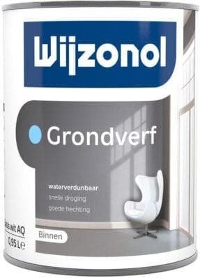 Grondverf Binnen Waterbasis 1 liter, Ophalen of Verzenden, Nieuw