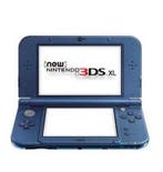 New Nintendo 3DS XL Blauw (Nette Staat) (3DS Spelcomputers), Spelcomputers en Games, Spelcomputers | Nintendo 2DS en 3DS, Ophalen of Verzenden