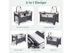 Coast Multifunctionele Baby Ledikant 5-in-1 - 76 x 108,5 x, Verzenden, Nieuw
