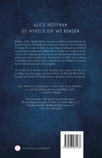 De wereld die we kenden 9789493081437 Alice Hoffman, Verzenden, Gelezen, Alice Hoffman