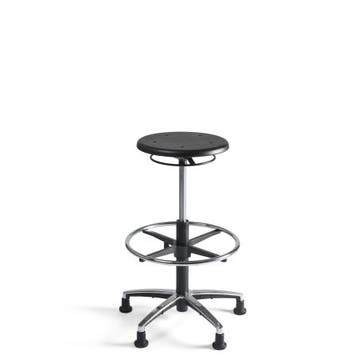 (MDK-107453) 332 Tabouret Hoog PU Alu, Ophalen of Verzenden, Ergonomisch, Nieuw