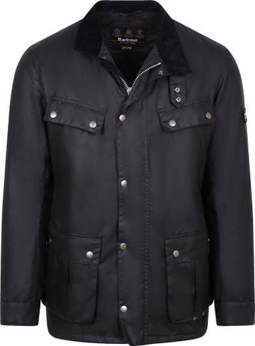 Barbour International Duke Waxjas Zwart maat XXL Heren, Barbour, Verzenden, Zwart, Nieuw