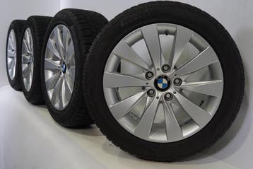 BMW 3 4 serie F30 F31 F32 F36 413 17 inch velgen Pirelli Run, Gebruikt, Velg(en), 17 inch, Winterbanden