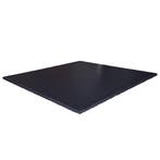 Sportvloertegel Zwart 100x100 cm - Connector - 20 mm - EPDM, Tuin en Terras, Tegels en Klinkers, Verzenden, Nieuw