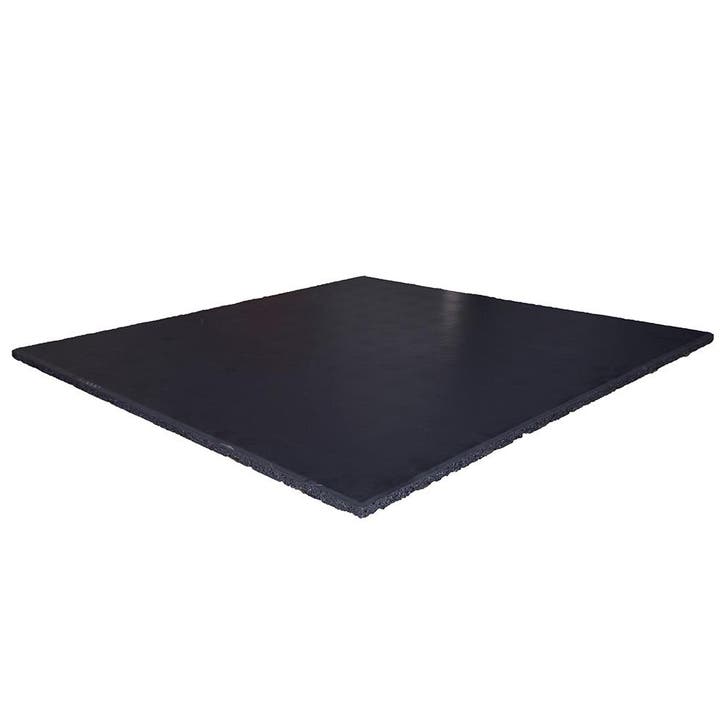 Sportvloertegel Zwart 100x100 cm - Connector - 20 mm - EPDM, Tuin en Terras, Tegels en Klinkers, Verzenden