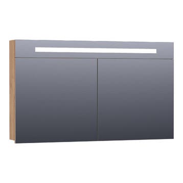 Brauer Promise Spiegelkast - 120 cm - met Directe, Ophalen of Verzenden, Nieuw