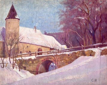Camillo Brockelmann (1883-1963) - Winterliche