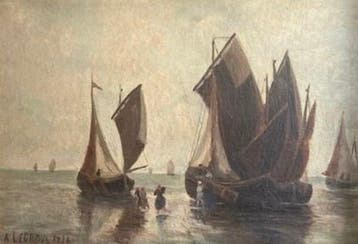 Franse school (XX) - Retour de pêche