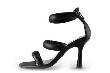 Josh V Sandalen in maat 38 Zwart, Verzenden, Zwart, Sandalen of Muiltjes, Zo goed als nieuw