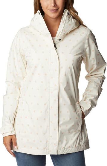 Columbia Hardshell Jas XS | 47% Korting | Nieuwstaat, Columbia, Wit, Ophalen of Verzenden, Zo goed als nieuw