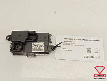 Mercedes Diverse Kachelweerstand A2128702110, Ophalen, Gebruikt, Mercedes-Benz