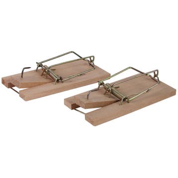 Talen Tools Houten Muizenval Set - Effectieve Muizenbestr...