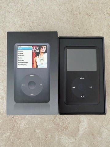 Apple - Apple iPod Classic 80 GB 6th Generation black iPod, Nieuw