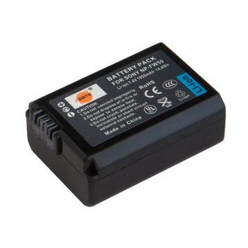 CP-FW50 Accu (Sony) - 1950 mAh Li-Ion Batterij, Ophalen of Verzenden, Nieuw