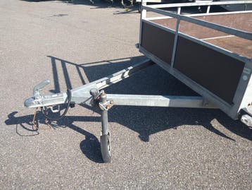 Bakwagen 750kg ongeremd 2-asser, Ophalen of Verzenden, Gebruikt