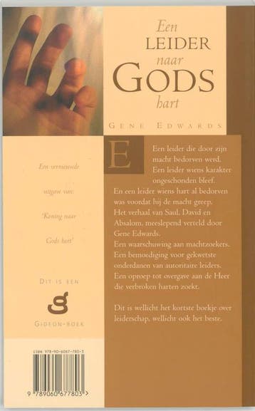 Een leider naar Gods hart 9789060677803 G. Edwards, Verzenden, Zo goed als nieuw, G. Edwards
