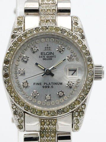 Elgin Watch Company - Date Quartz Deluxe - Zonder, Nieuw