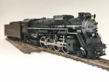 Precision Scale Co H0 - 16616-1 - Stoomlocomotief met tender, Nieuw